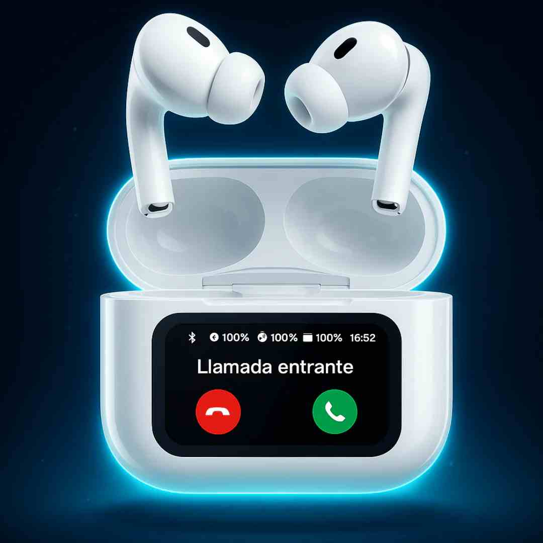 Audífonos Smart con Pantalla Táctil