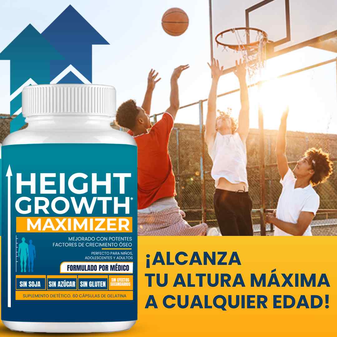 Height growth™ Fórmula para un Crecimiento Óptimo y Saludable
