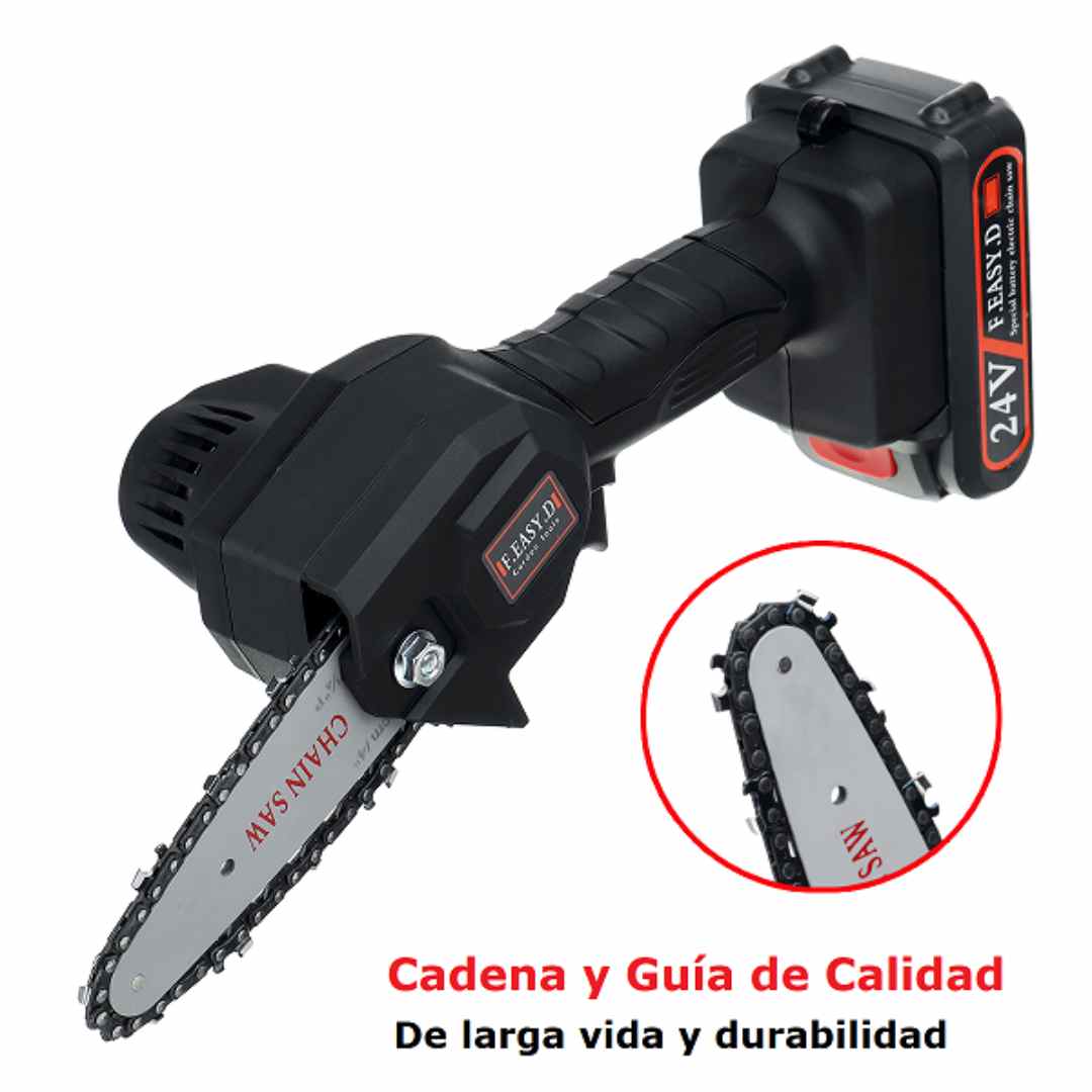 ChainSaw® Mini Sierra Eléctrica y Compacta para Grandes Tareas
