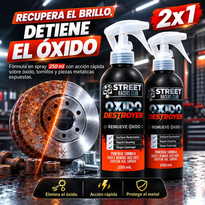 Spray Removedor de Óxido | Elimina la Corrosión en Segundos | Pack x2