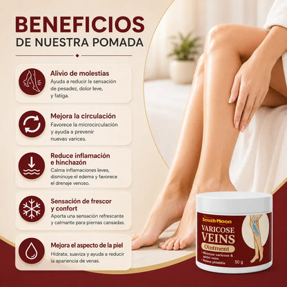 Crema para Varices y Arañas Vasculares | 2X1