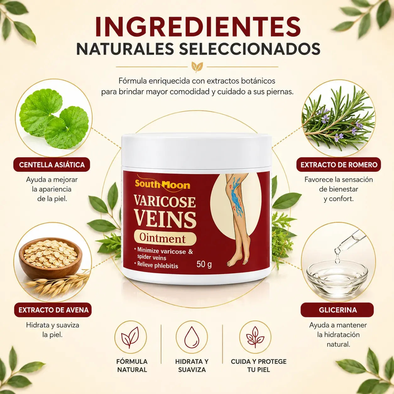 Crema para Varices y Arañas Vasculares | 2X1