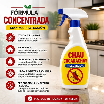 Insecticida Mata Cucarachas | Rinde 5 Litros