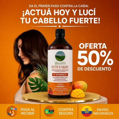 Multivitamínico Capilar para Fortalecer el Cabello desde la Raíz