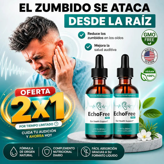 Gotas Naturales para el Bienestar Auditivo | 2X1