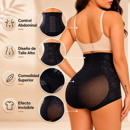 🔥Braguitas de talle alto ajustables con efecto push-up para los glúteos
