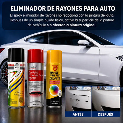 Spray quitaarañazos para coches