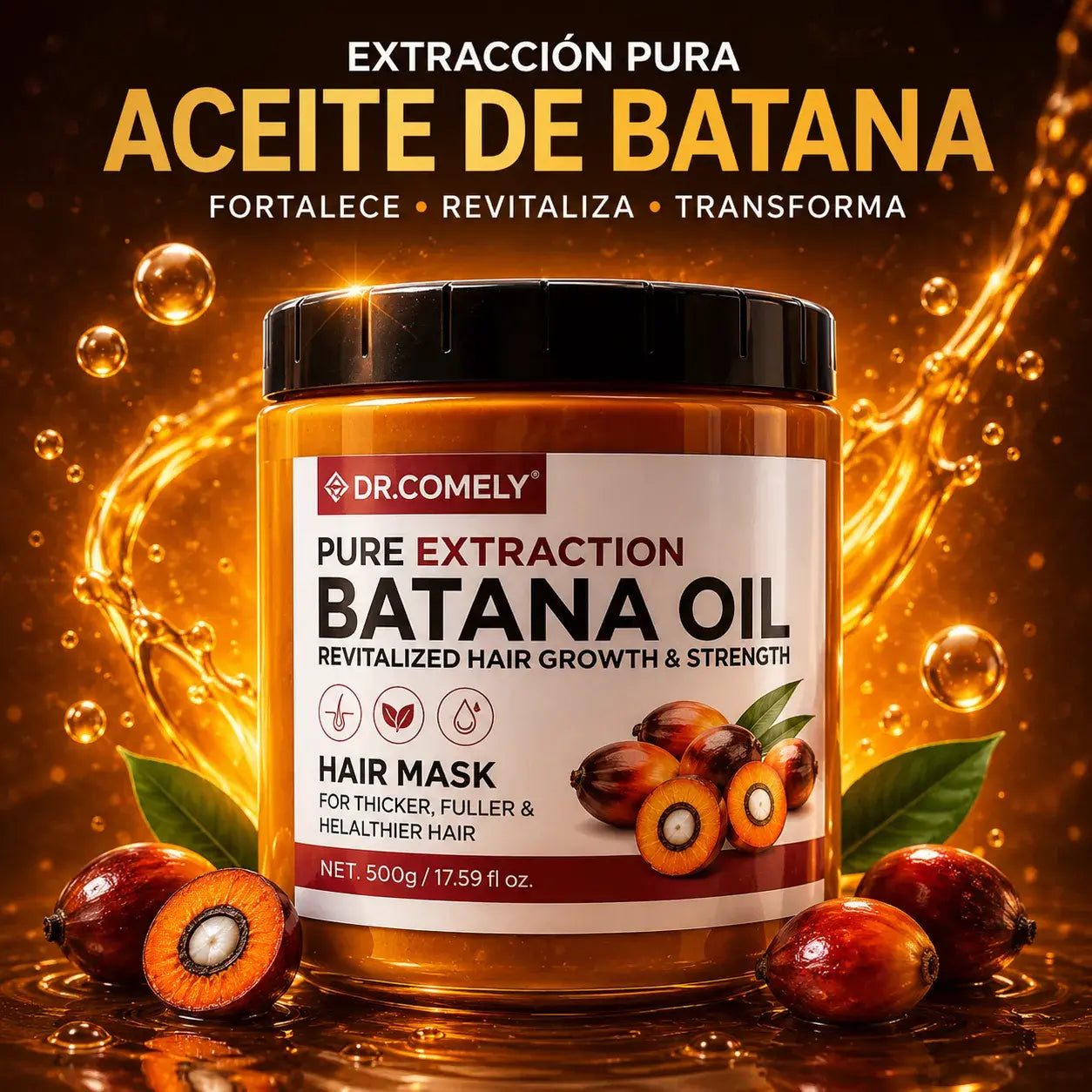 Dr. Comely® Tratamiento De Batana Oil de 500g