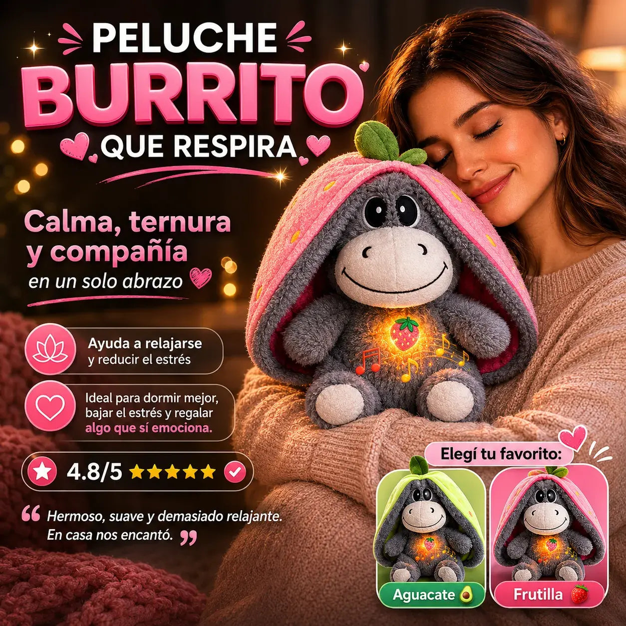 🫏BurritoLuxe™ ✨ El abrazo más suave, la calma más bonita