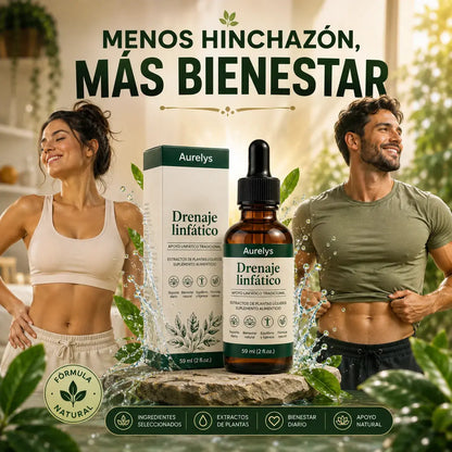 Gotas para Drenaje Linfático | Reduce la Hinchazón y la Retención de Líquidos
