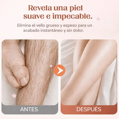 Crema Depilatoria Sin Dolor para Eliminar el Vello y Suavizar la Piel