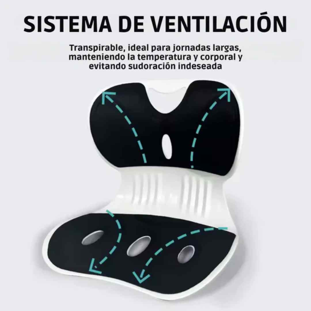 💥 ErgoFit Pro®: Convierte tu silla común en soporte profesional