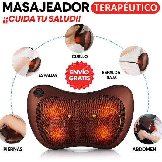 🛋️ Cojín Masajeador Terapéutico Multifuncional